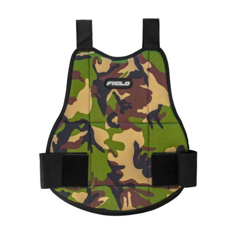 OCHRANIACZ FIELD CHEST PROTECTOR (BLACK/WOODLAND)